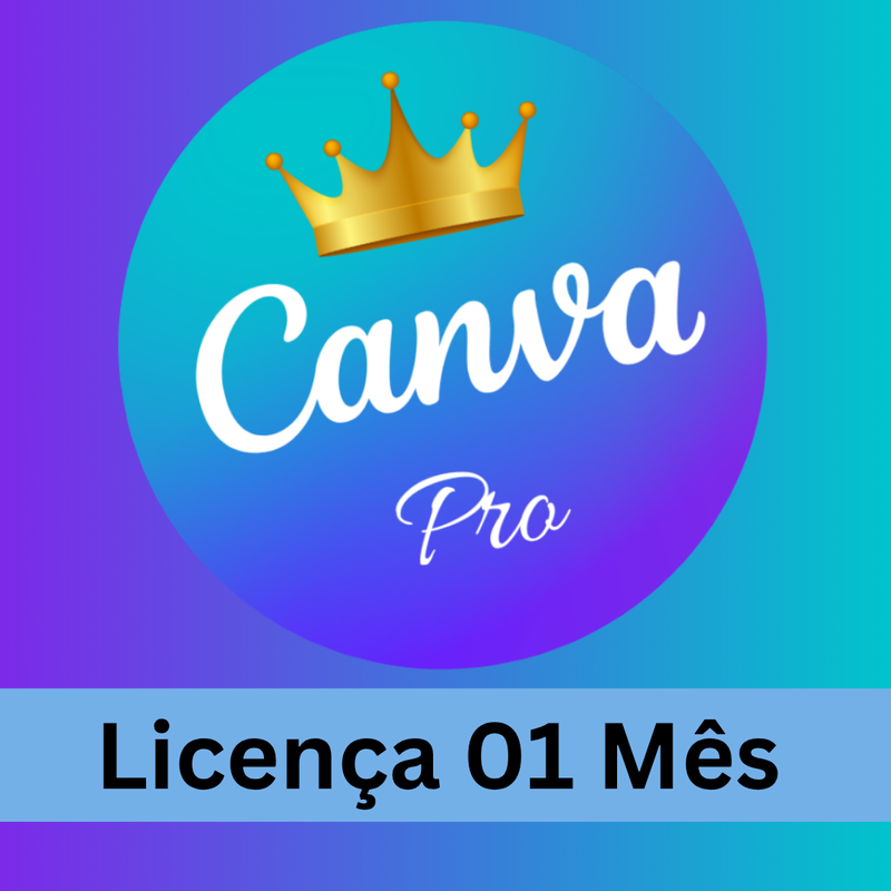 Canva Licença  - 01 Mês