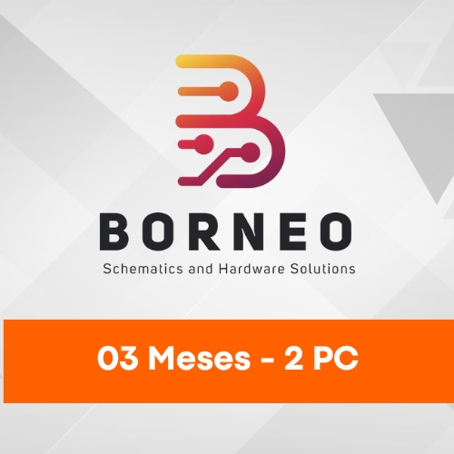 Licença 03 Meses 2 PC -  Borneo Schematics